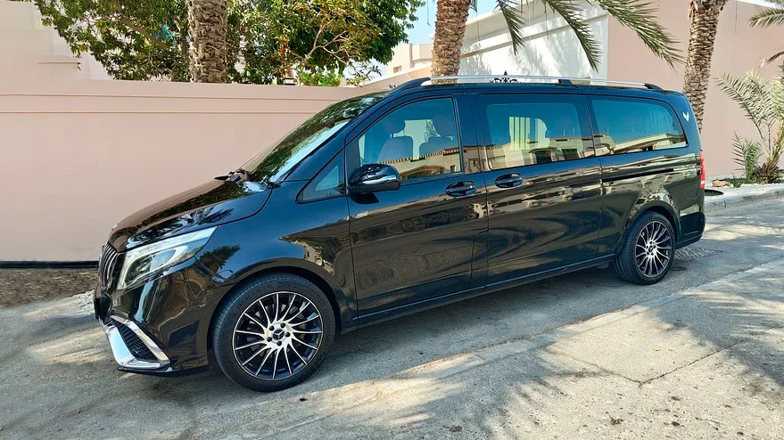 Mercedes-Benz V-class minivan rental