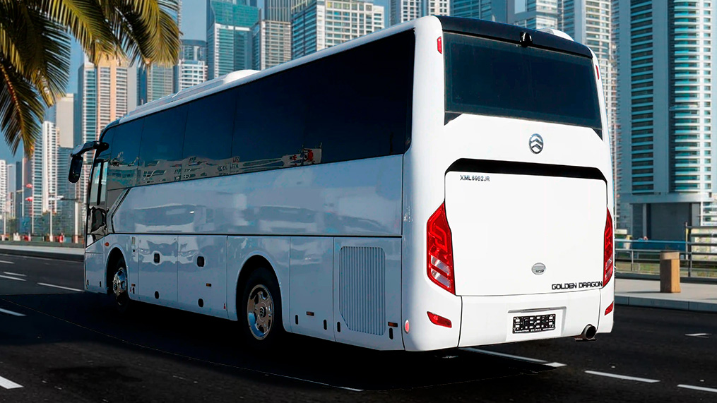 Golden Dragon XML6896-6957 for rent with driver
