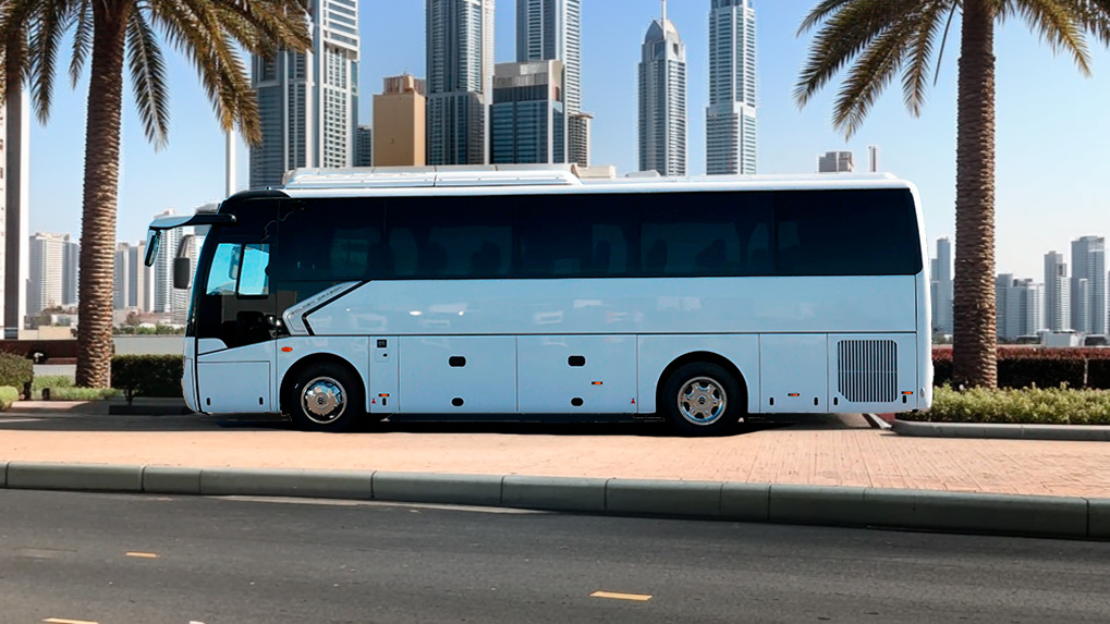 Golden Dragon XML6896-6957 for rent with driver