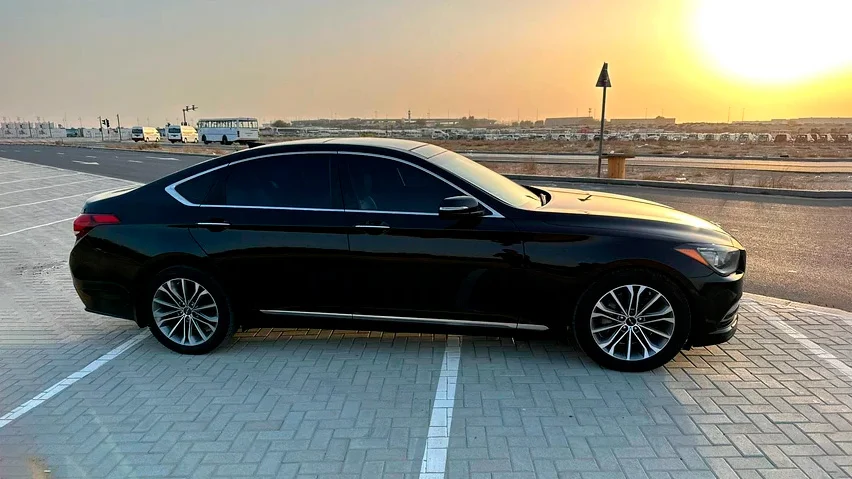 Hyundai Genesis for rent with driver