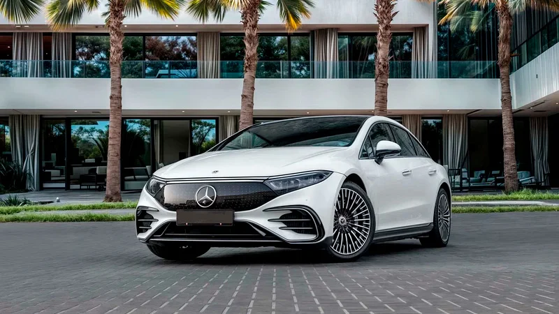  Mercedes EQS car rental
