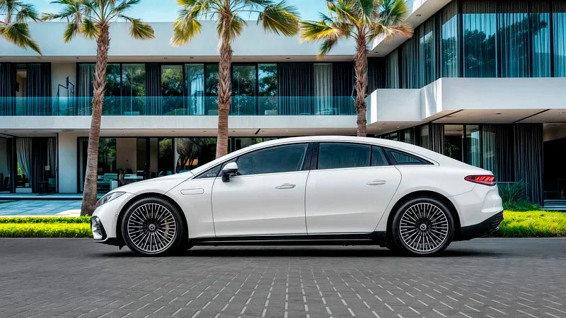  Mercedes EQS car rental