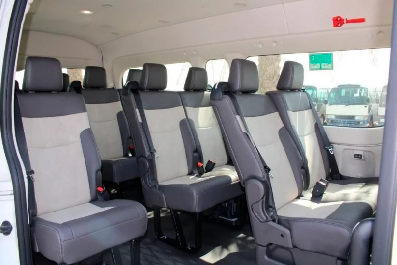 Toyota Hiace minivan rental